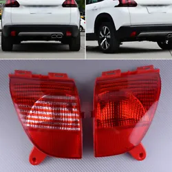 (1 Pair Rear Tail Bumper Light Lamp Fit For Peugeot 2008 308CC 2009-2019. fit for Peugeot 308CC 2009-2019. fit for...