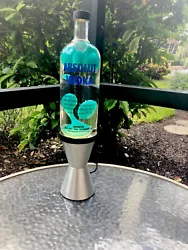 This custom Turquoise Lava Lamp is a must-have for any collector or hippie. The unique Absolut Bottle design adds a...