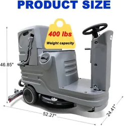 Emotor Automatic Ride-On Floor Scrubber Machine. The cleaning machine is equipped with a warning device to ensure the...