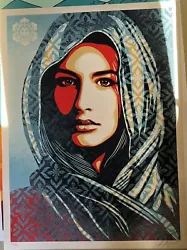 Shepard Fairey / Obey - Universal Dignity - Signed Numbered Screen Print In Hand.