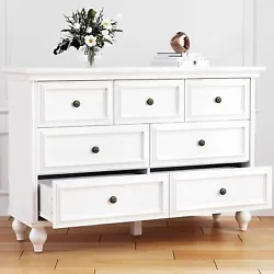 Versatile Dresser Chest: The contemporary design of this dresser makes it easy to fit into any decor. Safety Care:...