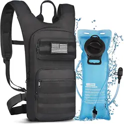 High-quality Outdoor Hydration Backpack- Our hiking hydration pack has comprehensive features for hiking adventures and...
