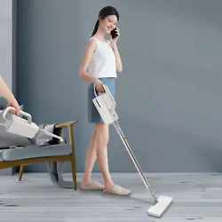Our Steam Mop, Equipped with Various Accessories for Different Cleaning Needs, Can Help You Clean the House...