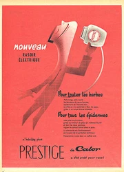 ((IT IS A ADVERTISING). CEST UNE PUBLICITE. UNE PUBLICITE PAPIER. AN ADVERTISING PAPER). ISSUE DUN MAGAZINE DE PRESSE....