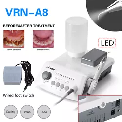 For EMS Woodpecker dental scaler handpiece. Handpiece: LED detachable handpiece. Ultrasonic output power: 3W-20W. Let...