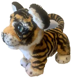 When kids roar or make sounds at him, this playful tiger roars back-. This tiger pet responds with 100+ sound and...
