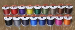If you are expecting a bulky embroidery thread, this is not the one for you. -Nylon Rod Wrapping Thread made with 100%...