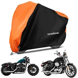 (not 100% waterproof in heavy rain due to breathable material,but good for daily use). Motorcycle Cover. Safety Lock...