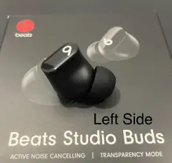 (Original Beats Studio Buds Black (Left). You need to delete old buds from your device. b) Reset BUDS AS New One. Black...