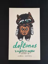 Signed and numbered by Jermaine Rogers. Show edition of 100 ( # 87 / 100 ).