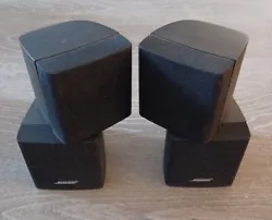 Bose Double Dual Cube Two Speakers Acoustimass Lifestyle Mountable Surround.  In great shape. See photos.  Fast free...