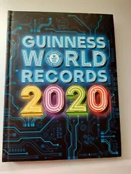 Guinness World Records 2020: The Bestselling Annual Book of Records, Clean pages easy reading.