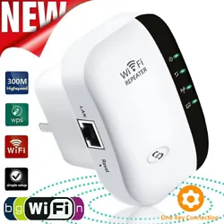 1x WiFi Repeater. It plays an effective role in preventing others from stealing your network, protecting your important...
