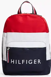 Spot clean. Travel BAG. Navy / Red / White. 14