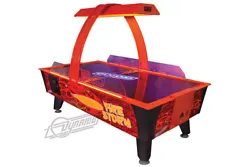 Dynamo Fire Storm Air Hockey Table - Plus FREE additional accessories!.