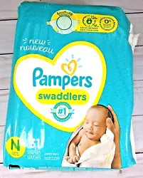 Pampers Swaddlers. 31 Count Diaper.