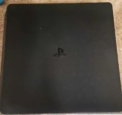 Sony PlayStation 4 Slim 500 Go Console - Noir pour pieces. Elle sallume mais aucune image apparaît.