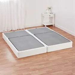 This resilient mattress boxspring boasts heavy gauge premium steel bars throughout to provide comfortable, trusted...