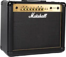 Profitez du gros son Marshall avec des effets numériques et un bel aspect « Gold » ! - Catégorie : Combo guitare. -...