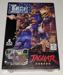 Atari Jaguar - Iron Soldier - Neuf Sous Blister (boîte un peu Abîmée voir photo). Vous achetez ce que vous voyez sur...