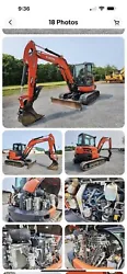 This 2020 Kubota KX057-4 Excavator is a versatile machine that is perfect for all your construction needs. It boasts 45...