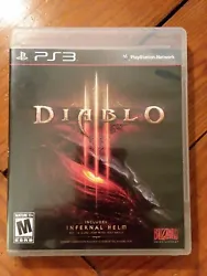 Diablo III (Sony PlayStation 3, 2013). Condition is 
