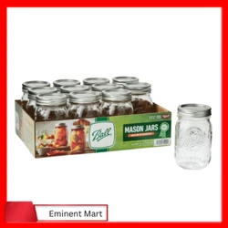 Includes matching regular mouth lids and bands to help seal in freshness and flavor.