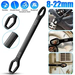 Double-ended self-tightening multifunctional wrench. 1\2 x Double-Ended Wrench. We can resolve the problem. Due to the...