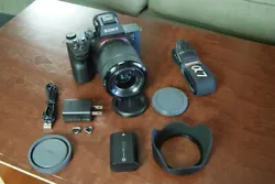 Sony A7III with Tamron lens, in excellent condition. Includes 1 Sony battery.