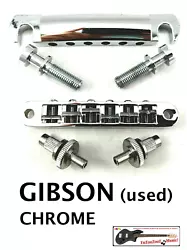 Officiel bridge GIBSON USA. Official Gibson USA Les Paul bridge. convient pour Gibson Les Paul - SG - ES 335. vendu...