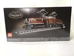 Stimule la passion pour la construction. La locomotive crocodile (10277) fait partie dune collection de modèles LEGO...