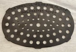 A must have if your oval roaster is missing the trivet. The lettering is nice and crisp. This piece of history will be...