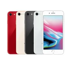 Apple iPhone 8. Extra-large screen is matched with a slim body to comfortably fit in your hand. Apple A11 Bionic chip...