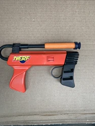 Vtg 1992 NERF NB-1 Missile Blaster Syringe Gun Missiles. Condition is 