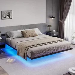 Special Feature4 Mattress Slide Stopper, LED Lights, Floating Design. The LED light with a variety of colors and light...