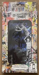 Mr. Brainwash. ~NYC ICONS SHOW 2015~. ~NEVER, NEVER GIVE UP LIMITED EDITION PHONE CASE~. HAS HOLOGRAM STICKER INSIDE...