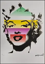 Nach dem Original von Andy Warhol. Based on the original by Andy Warhol. Lithographie 