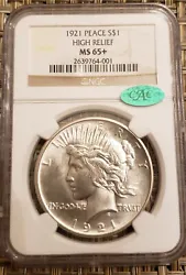 A gem of a coin which is blast white with an incredible strike and near perfection! Its a gem, and with an MS-65+ from...