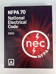 USA STOCK NFPA 70 National Electrical Code NEC 2020 Edition Paperback Book 