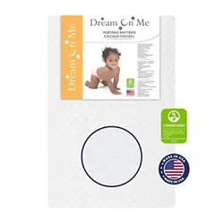 Looking for a portable/mini crib mattress that is the perfect mix of support and comfort?. The mattress cover wipes...