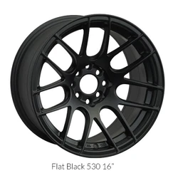 Manufacturer: XXR Wheels. Rim Size: 17X7. Style: 530 Intense. Finish: Flat Black....