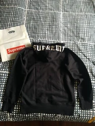 Supreme full zip Rock Steady hoodie. DS NWOT 