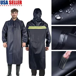 High efficiency wind and water resistance. The raincoat is made of double-layer material, comfortable to wear,...