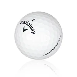 When you combine the lowest compression golf ball ever with HEX aerodynamics, you get the Callaway Supersoft Golf Ball,...