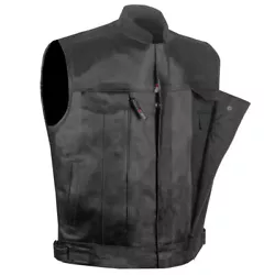 Riding Armor. Club style vest with conceal and carry pockets. Comfortable inside liner made of non allergenic...