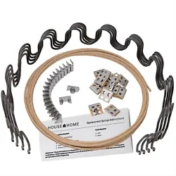 FIX SAGGING CUSHIONS - Our couch spring repair kit includes all the parts you need to build a new chair or fix that...