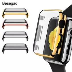 Coque Protection écran et contour de votre Apple Watch. Pour Apple Watch series 1/2/3/4/5/6. Protection Optimum de...