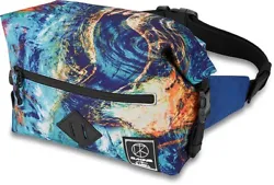 Dakine Mission Surf Roll Top Sling 5L Backpack. Color is Kassia Elemental. Note: Position of pattern varies.When...