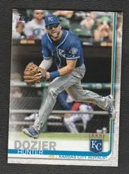 2019 Topps Baseball Cards #690 Hunter Dozier Kansas City Royals KC