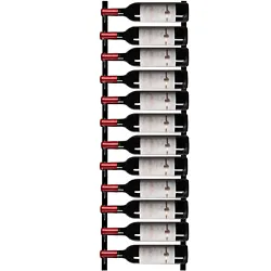 Why Choose VEVOR?. The wall-mounted wine rack features a durable steel material and humanized design. It can hold...